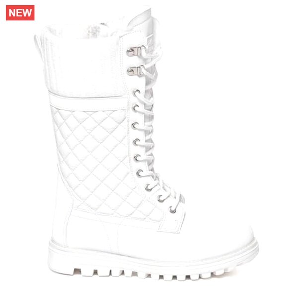 Women's Waterproof Snow Boots Faux Fur Lined Thermal Winter Outdoor Walking - Picture 3 of 4